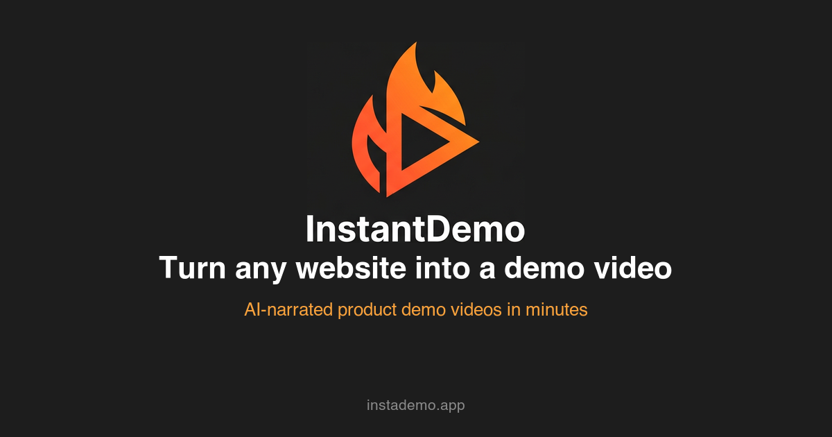 InstaDemo MCP server for AI agents