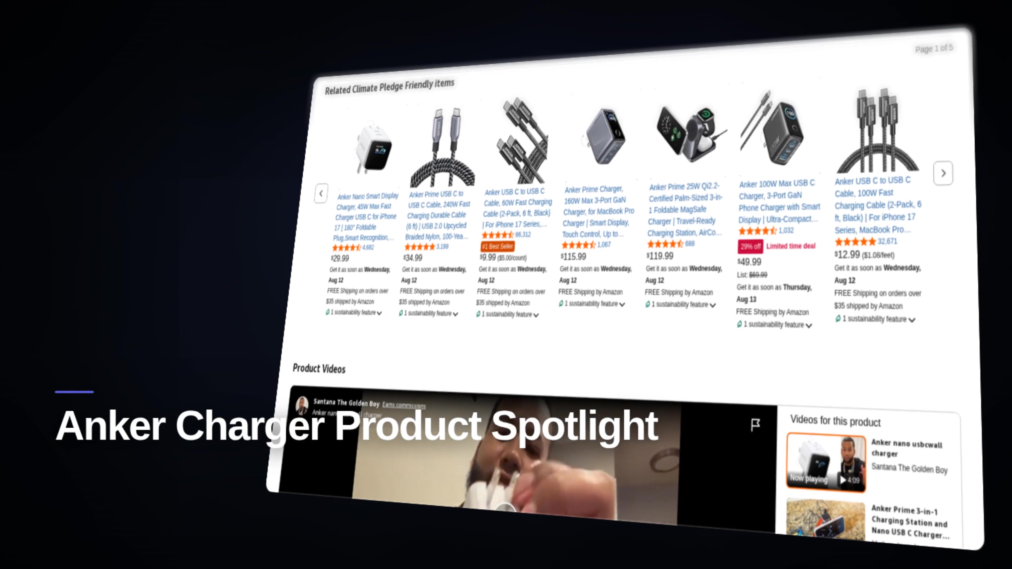 Anker Smart Display Charger Demo