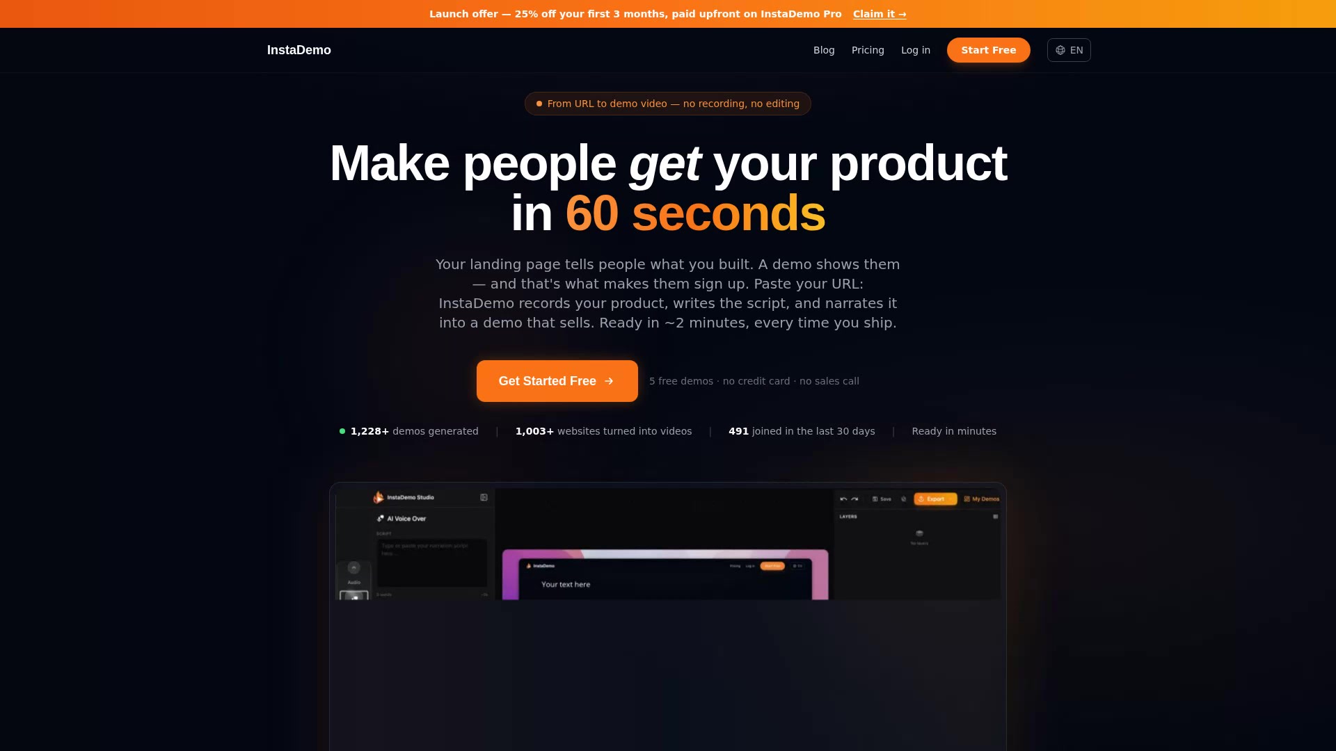 InstaDemo App Demo